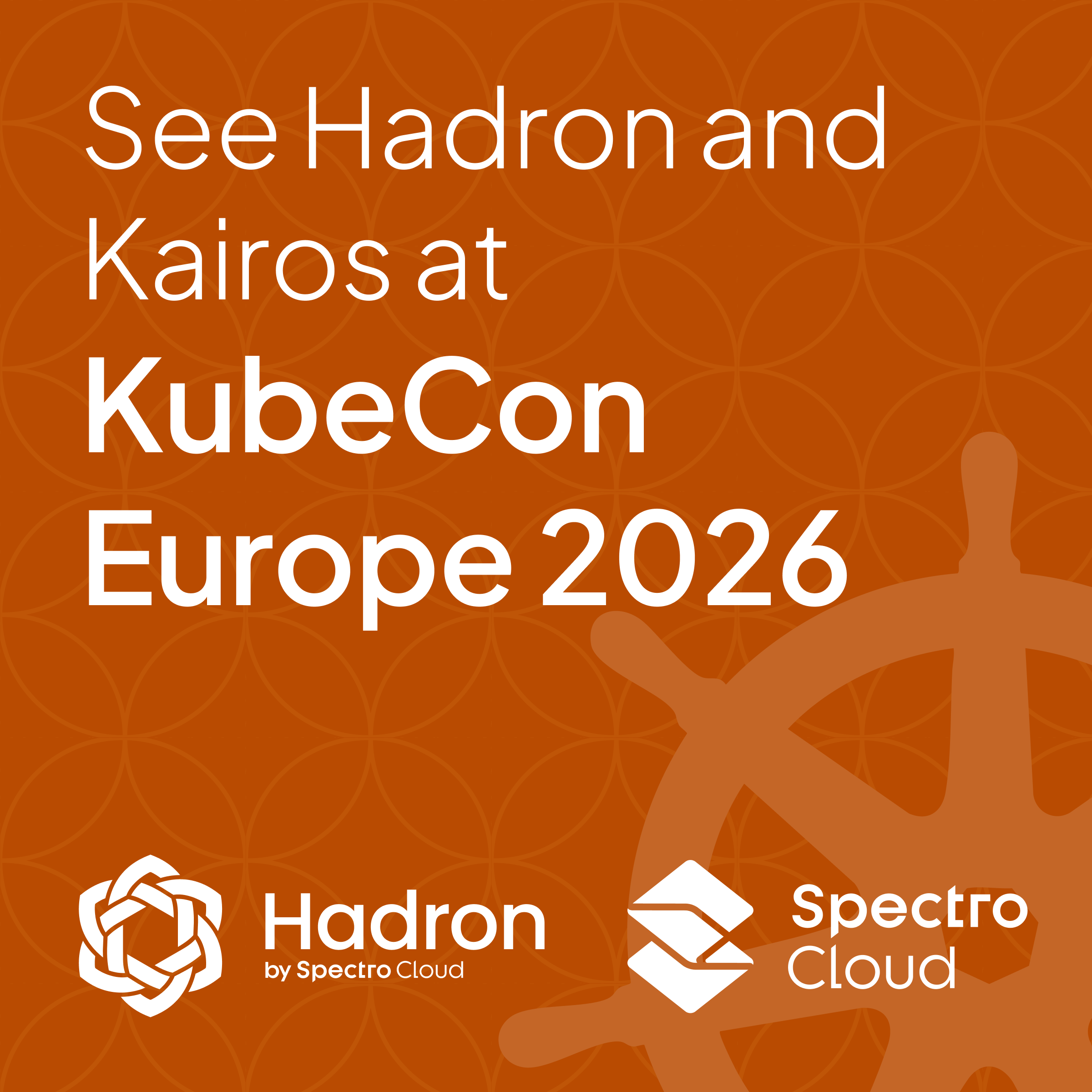 See Hadron and Kairos at KubeCon