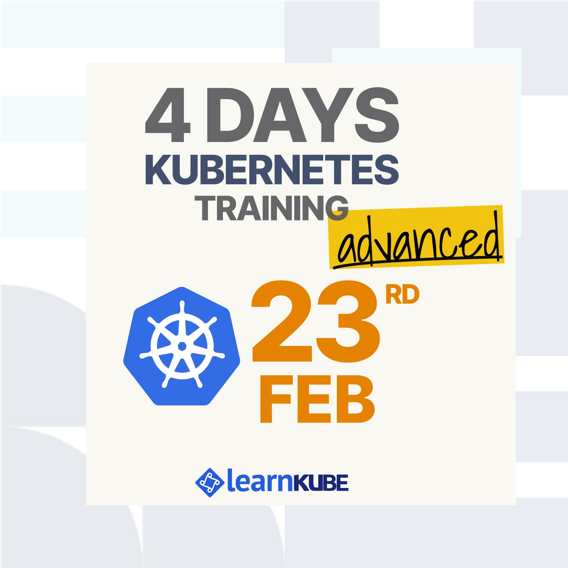 Advanced Kubernetes Training